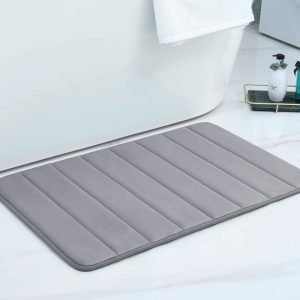 Velvet Non Slip Bath Mat Big