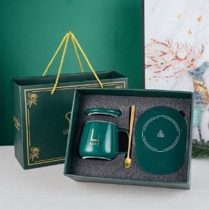 Mug and Warmer green