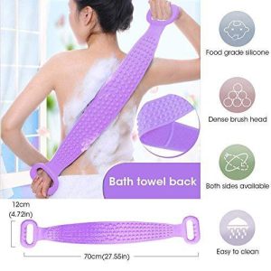 Silicone Bath Belt Towel Body Scrubber