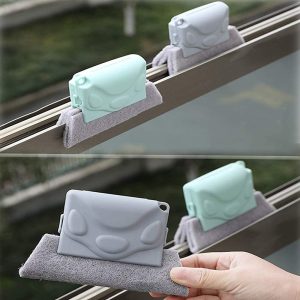 Window Slot Track Groove Dust Cleaner brush